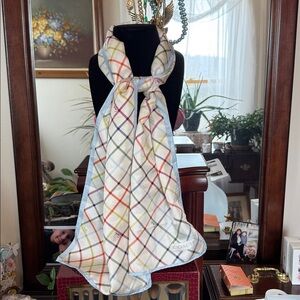 Coach Tattersaw Women's Silk Scarf